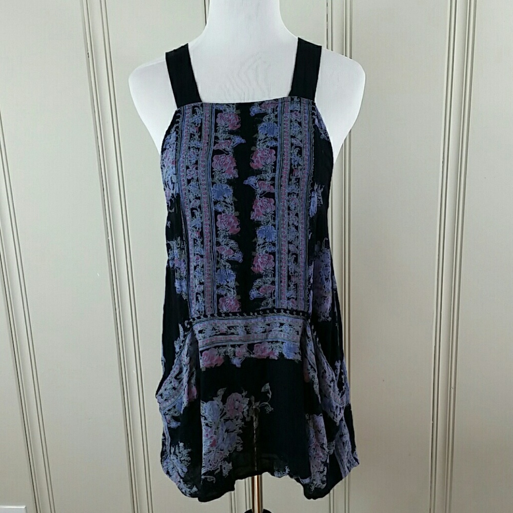 Free People Border Print Tunic - Picture 2 of 8